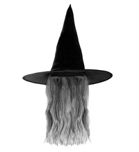 Čarodejnícky klobúk s vlasmi