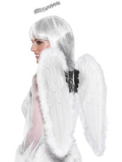 Anjelské krídla a svätožiara