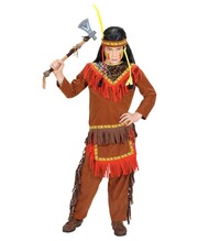 Chlapčenský indiánsky kostým, hnedý