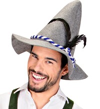 Bavorský klobúk s pierkom