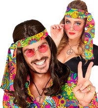Hippie čelenka mier a láska