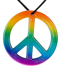 Hippie náhrdelník, dúha