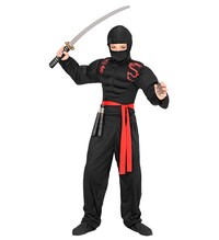 Chlapčenský kostým ninja so svalmi