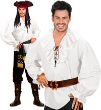 Biela košeľa pre piráta, renesančný...