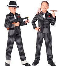 Chlapčenský kostým gangstera/Gomez Addams