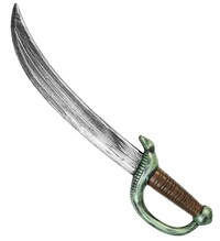 Pirátska šabľa, 53 cm