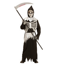 Chlapčenský kostým smrťáka s maskou