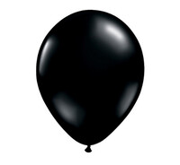 Nafukovací balón pastelová čierna 1 kus (priemer 28 cm)