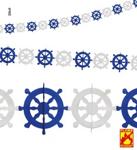 Námornícky veniec s kormidlami 3m