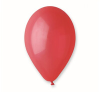 Sada 10ks nafukovacích balónov, pastelovo červená (priemer 26 cm)