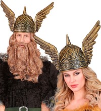 Vikingská prilba s krídlami