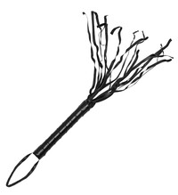 Bič s koženým vzhľadom 46 cm