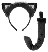 Mačací set (uši, chvost)