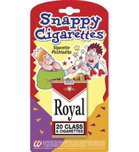 Streľba z balíčka cigariet