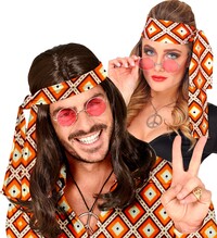 Hippie čelenka v štýle 70. rokov
