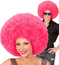 Nadrozmerná parochňa ružové afro