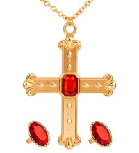 Cardinal set (náhrdelník, 2 prstene)