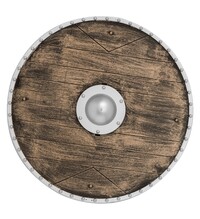 Vikingský štít na ruku, 40 cm