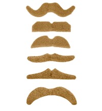 Blond fúzy (6 rôznych typov)