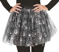 Dámska tutu sukňa s pavučinou, 40 cm