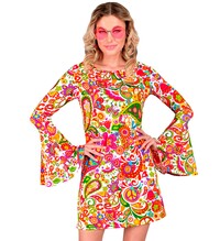 Dámske hippie šaty, mier
