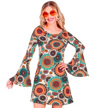 Dámske vintage hippie šaty zo 60. rokov