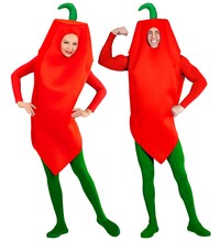 Kostým z chilli papričiek