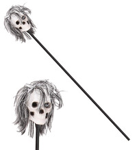 Voodoo palica s lebkou, 120 cm