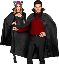 Čierna univerzálna kapucňa, 120 cm