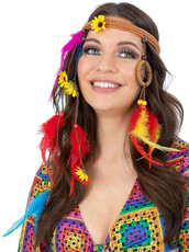 Hippie čelenka s lapačom snov