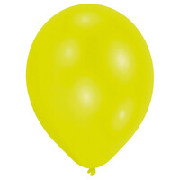 Žltý latexový balón (priemer 27 cm)