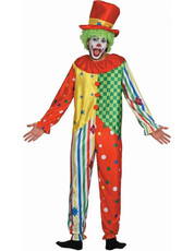 Pánsky kostým farebný klaun