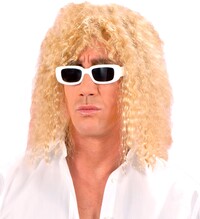 Pánska blond parochňa s dlhými vlasmi speváka
