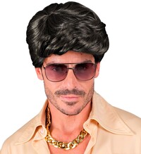 Pánska čierna parochňa Rick