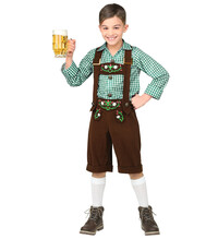 Chlapčenský bavorský kostým na Oktoberfest