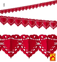 Srdcová girlanda, 4 m