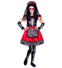 Dievčenský kostým na Deň mŕtvych/Día de los muertos