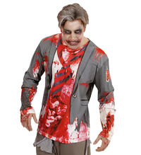 Pánske zombie tričko s dlhým rukávom
