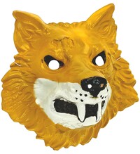 PVC maska Vlk WOLF MASK plastic