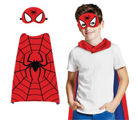 Chlapčenská súprava Spiderman (plášť 70 cm, škraboška)