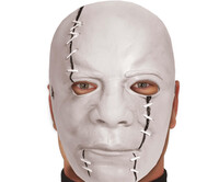 Latexová maska na Halloween s jazvami
