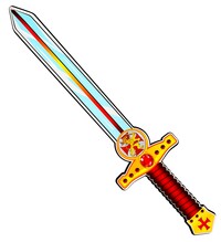 Penový meč krížnik - 52 cm