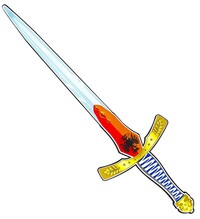 Penový rytiersky meč - 60 cm