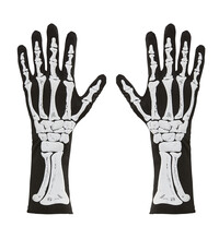 Rukavice Skeleton, 35 cm