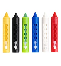 Sada 6 vodových ceruziek na líčenie s dávkovačom