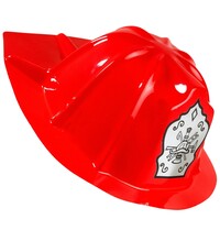 Detská hasičská prilba, červená