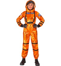 Dámsky kostým astronauta, oranžový