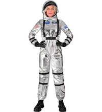 Dámsky kostým astronauta, strieborný