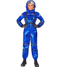 Dámsky kostým astronauta, modrý