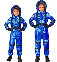 Detský kostým astronauta, modrý